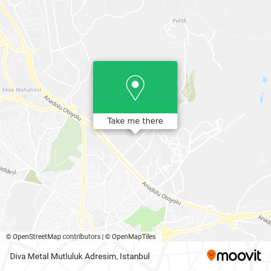 Diva Metal Mutluluk Adresim map