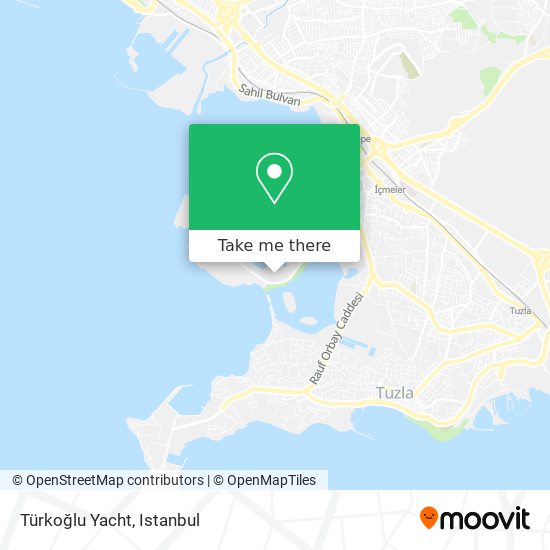 Türkoğlu Yacht map