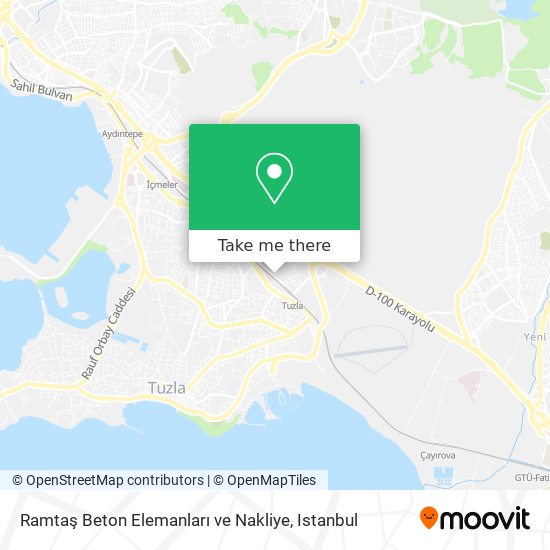 Ramtaş Beton Elemanları ve Nakliye map