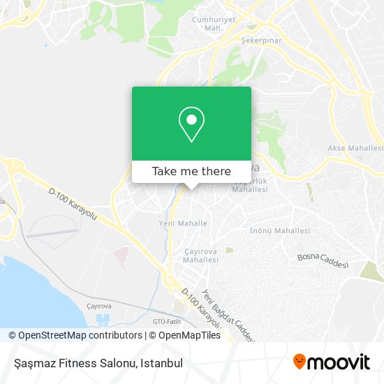 Şaşmaz Fitness Salonu map