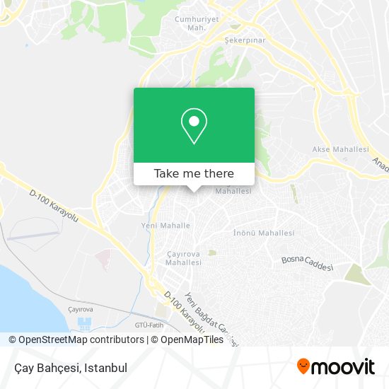 Çay Bahçesi map