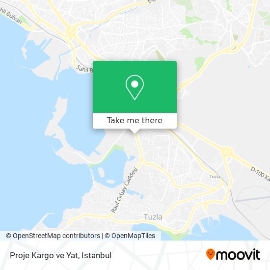 Proje Kargo ve Yat map