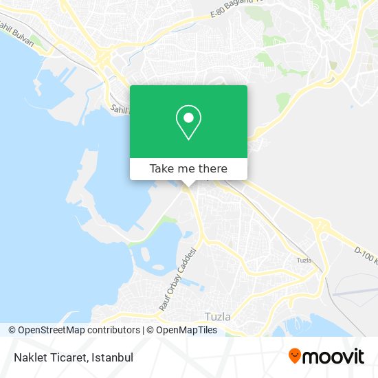 Naklet Ticaret map