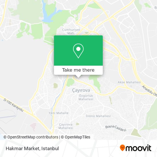 Hakmar Market map