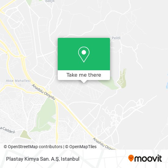 Plastay Kimya San. A.Ş map