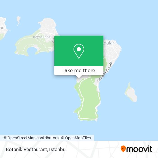 Botanik Restaurant map