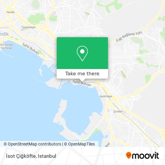 İsot Çiğköfte map