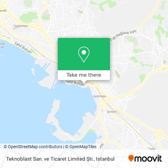 Teknoblast San. ve Ticaret Limited Şti. map