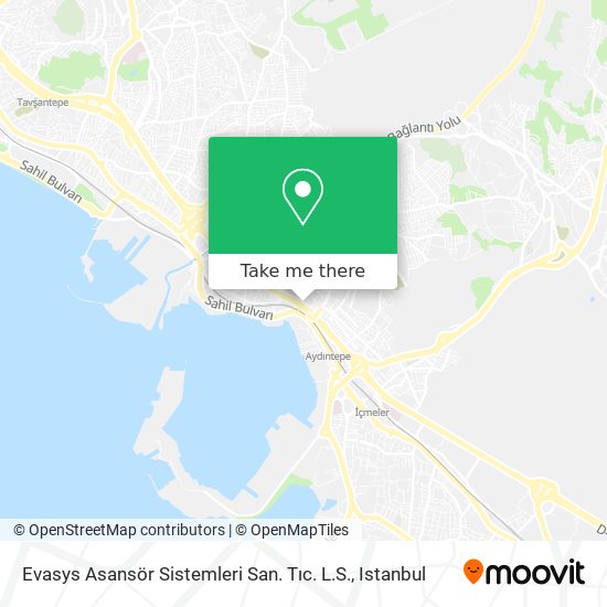 Evasys Asansör Sistemleri San. Tıc. L.S. map