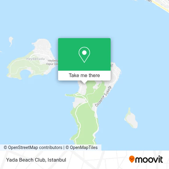 Yada Beach Club map