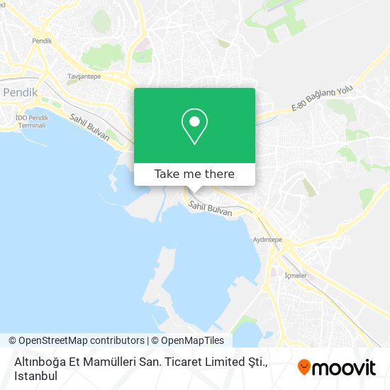 Altınboğa Et Mamülleri San. Ticaret Limited Şti. map