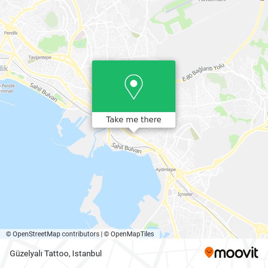 Güzelyalı Tattoo map