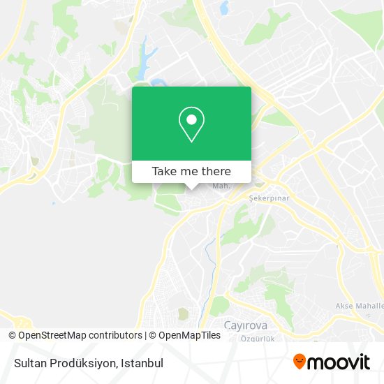 Sultan Prodüksiyon map