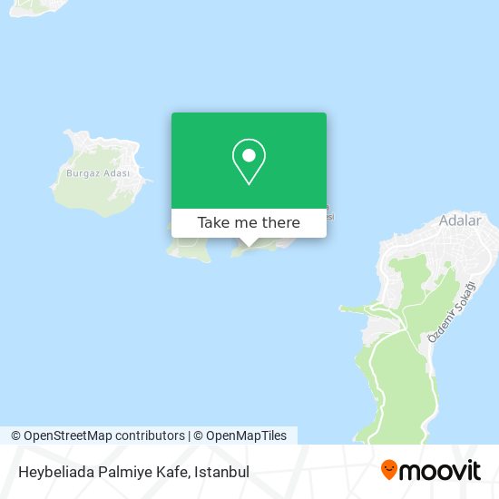 Heybeliada Palmiye Kafe map
