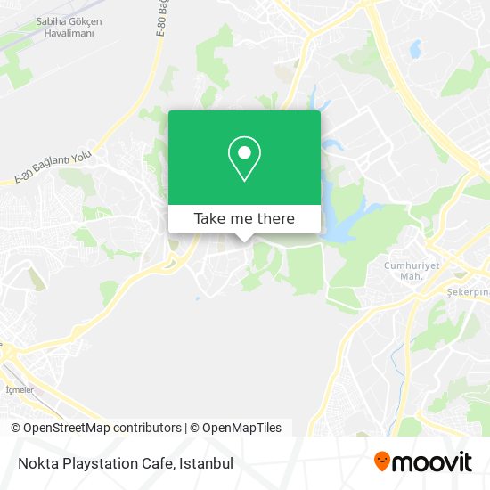 Nokta Playstation Cafe map