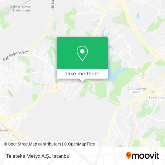 Telateks Metyx A.Ş. map