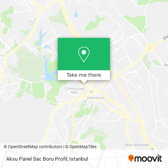Aksu Panel Sac Boru Profil map