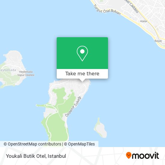 Youkali Butik Otel map