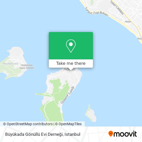 Büyükada Gönüllü Evi Derneği map