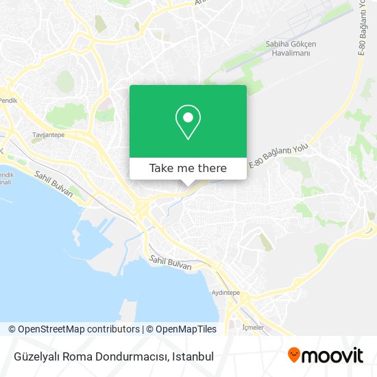 Güzelyalı Roma Dondurmacısı map