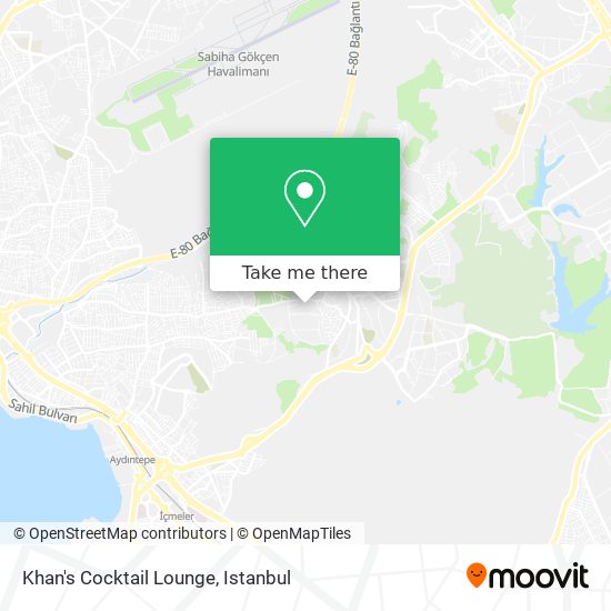 Khan's Cocktail Lounge map