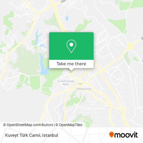Kuveyt Türk Camii map
