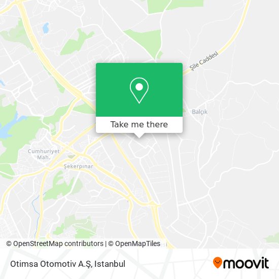 Otimsa Otomotiv A.Ş map