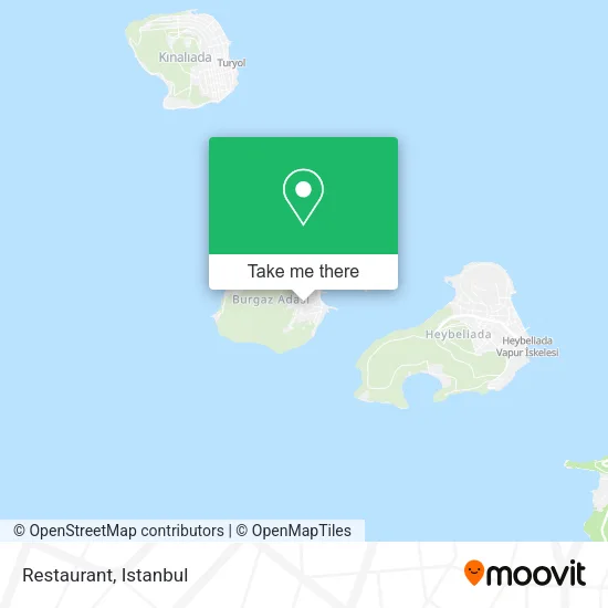 Restaurant map