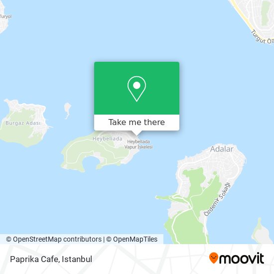 Paprika Cafe map