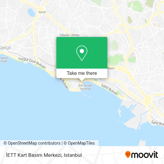 İETT Kart Basim Merkezi map