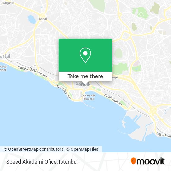 Speed Akademi Ofice map