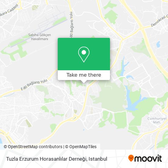 Tuzla Erzurum Horasanlılar Derneği map