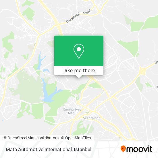 Mata Automotive International map