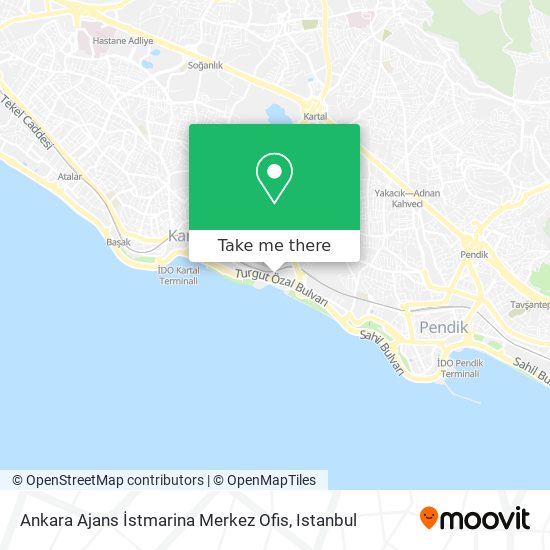 Ankara Ajans İstmarina Merkez Ofis map