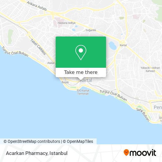 Acarkan Pharmacy map