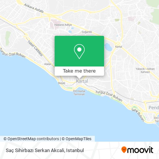 Saç Sihirbazı Serkan Akcali map