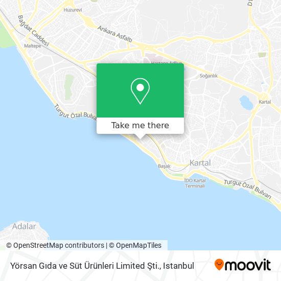 Yörsan Gıda ve Süt Ürünleri Limited Şti. map