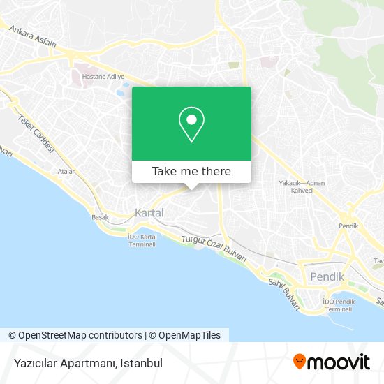 Yazıcılar Apartmanı map