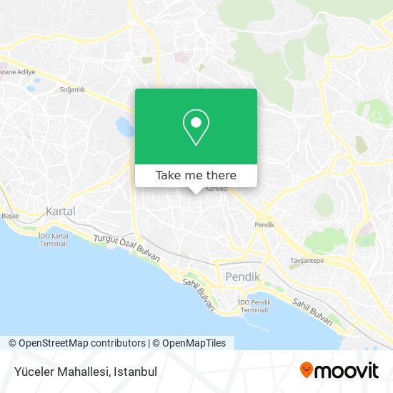 Yüceler Mahallesi map