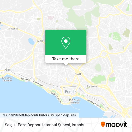 Selçuk Ecza Deposu İstanbul Şubesi map