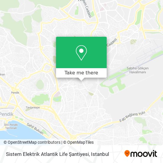 Sistem Elektrik Atlantik Life Şantiyesi map