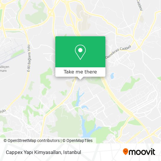 Cappex Yapı Kimyasalları map