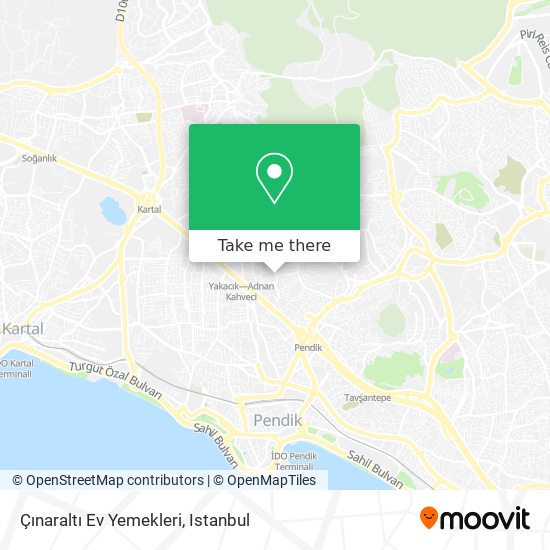 Çınaraltı Ev Yemekleri map