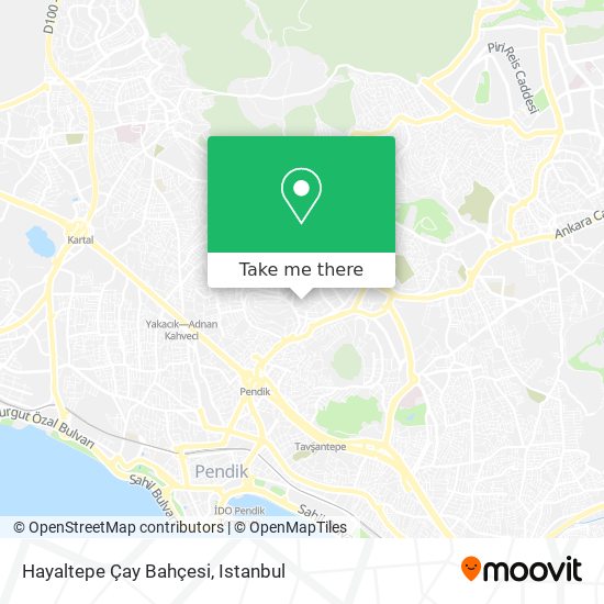 Hayaltepe Çay Bahçesi map