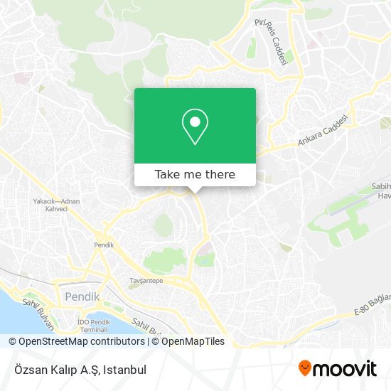 Özsan Kalıp A.Ş map