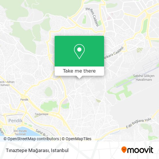 Tınaztepe Mağarası map