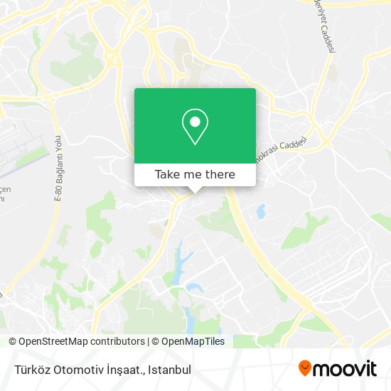 Türköz Otomotiv İnşaat. map