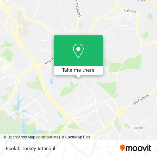 Ecolab Turkey map