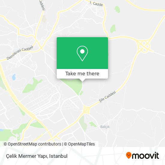 Çelik Mermer Yapı map