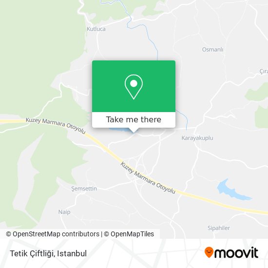 Tetik Çiftliği map